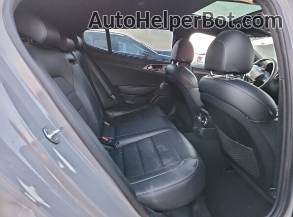 KNAE55LC9L6078558 2020 KIA STINGER Silver Հետևի նստատեղերի տեսք