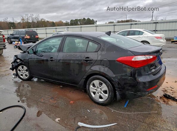 KNAFK4A63G5617112 2016 KIA FORTE Черный Задняя левая четверть