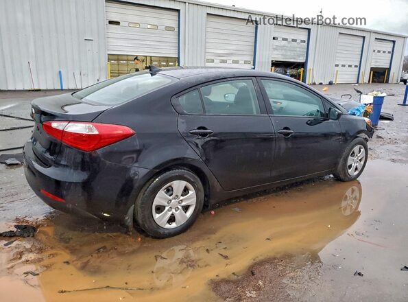 KNAFK4A63G5617112 2016 KIA FORTE Черный Задняя правая четверть