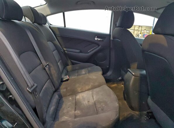 KNAFK4A63G5617112 2016 KIA FORTE Черный Вид задних сидений