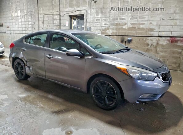 KNAFZ4A84G5454418 2016 KIA FORTE Серый Передняя правая четверть