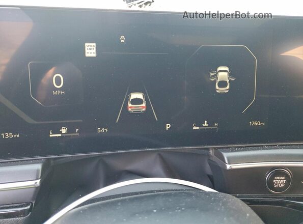 KNAG44J81T5435709 2026 KIA K5 Черный Вид щитка приборов