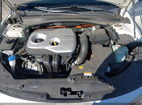 KNAGT4LE6J5024342 2018 KIA OPTIMA HYBRID Белый Вид сзади
