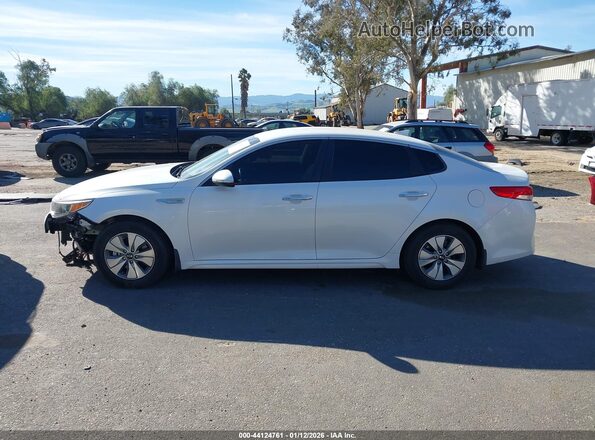 KNAGT4LE6J5024342 2018 KIA OPTIMA HYBRID Белый Панорамный вид салона 360°