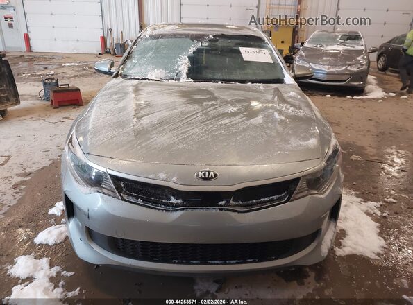 KNAGU4LE5H5012139 2017 KIA OPTIMA HYBRID Серый Вид щитка приборов