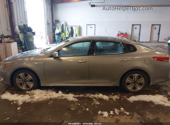 KNAGU4LE5H5012139 2017 KIA OPTIMA HYBRID Серый Панорамный вид салона 360°