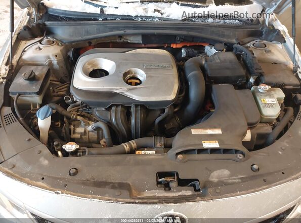 KNAGU4LE5H5012139 2017 KIA OPTIMA HYBRID Серый Вид сзади
