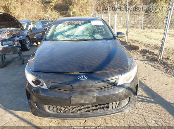 KNAGU4LE6H5010013 2017 KIA OPTIMA HYBRID Черный Вид щитка приборов