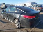 2017 Kia Optima Hybrid Ex Черный vin: KNAGU4LE6H5010013