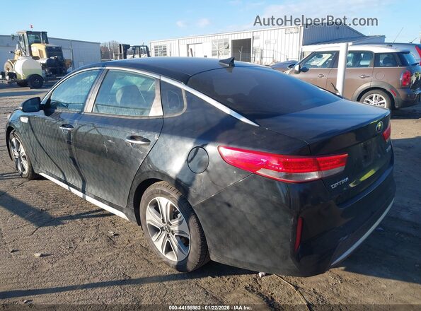 KNAGU4LE6H5010013 2017 KIA OPTIMA HYBRID Черный Панорамный вид салона 360°