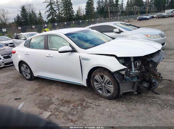 KNAGV4LD0H5007192 2017 KIA OPTIMA PLUG-IN HYBRID Белый Панорамный вид салона 360°