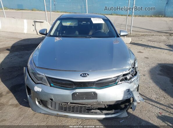 KNAGV4LD0J5022877 2018 KIA OPTIMA PLUG-IN HYBRID Серебряный Вид щитка приборов