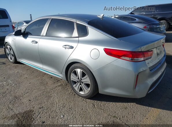 KNAGV4LD0J5022877 2018 KIA OPTIMA PLUG-IN HYBRID Серебряный Задняя левая четверть