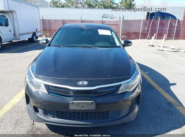 KNAGV4LD9J5023610 2018 KIA OPTIMA PLUG-IN HYBRID Черный Вид щитка приборов
