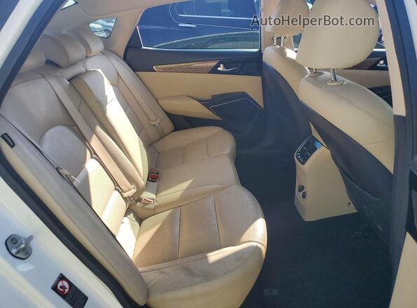 KNALB4J17H5086117 2017 KIA CADENZA Белый Вид задних сидений