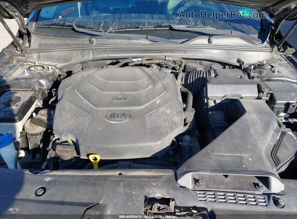 KNALB4J18J5127456 2018 KIA CADENZA Черный Вид сзади