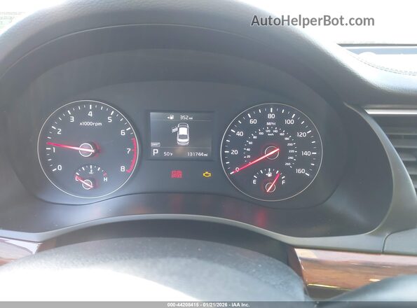 KNALB4J18J5127456 2018 KIA CADENZA Черный Вид задних сидений