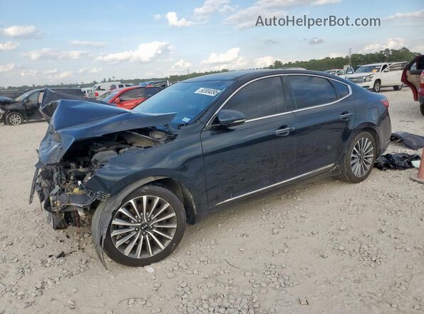 KNALC4J10H5092015 2017 KIA CADENZA Черный Передняя левая четверть