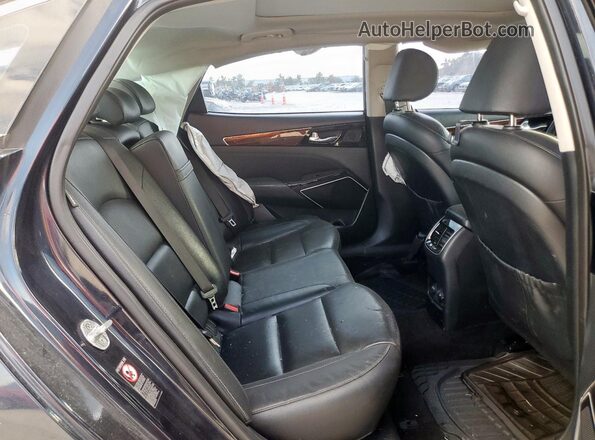 KNALC4J10H5092015 2017 KIA CADENZA Черный Вид задних сидений