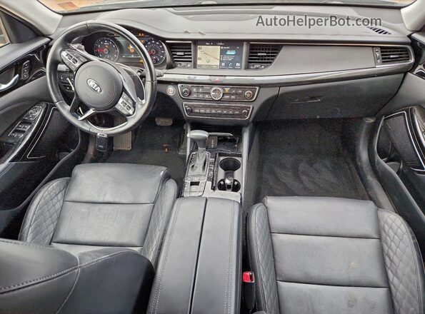 KNALC4J10K5173250 2019 KIA CADENZA Серый Вид панели приборов