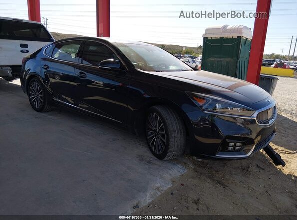 KNALC4J12H5083283 2017 KIA CADENZA Синий Передняя правая четверть