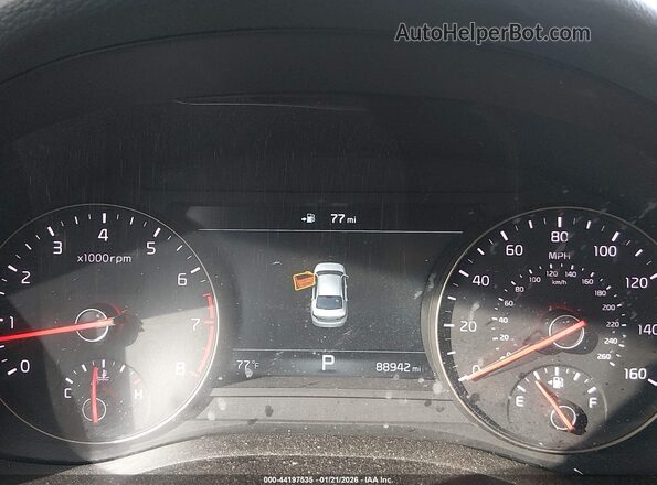 KNALC4J12H5083283 2017 KIA CADENZA Синий Вид задних сидений