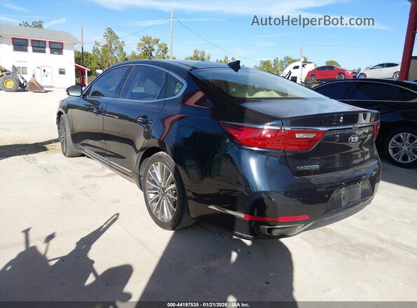 KNALC4J12H5083283 2017 KIA CADENZA Синий Задняя левая четверть