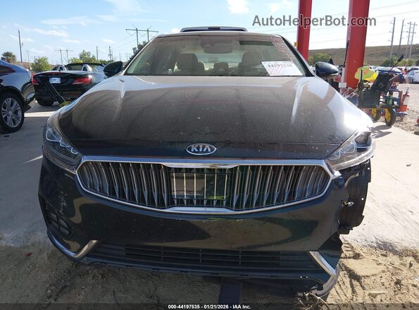 KNALC4J12H5083283 2017 KIA CADENZA Синий Вид задней части салона