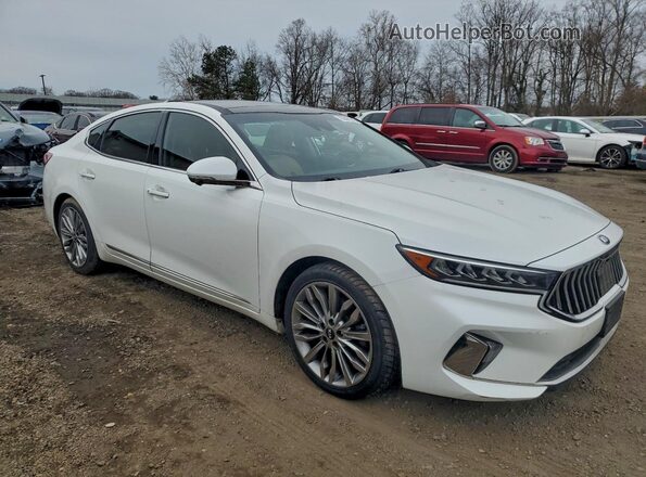 KNALC4J14L5237758 2020 KIA CADENZA Белый Передняя правая четверть