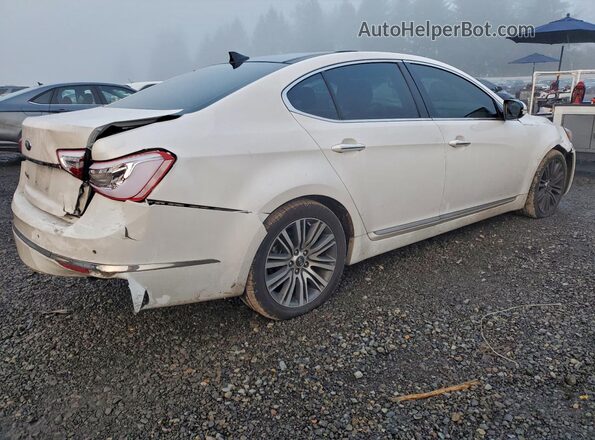 KNALN4D76G5207841 2016 KIA CADENZA Белый Задняя правая четверть