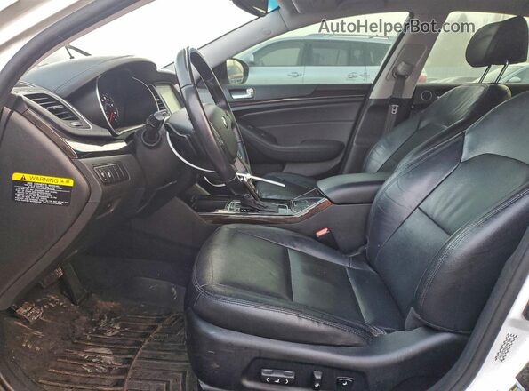 KNALN4D76G5207841 2016 KIA CADENZA Белый Вид салона спереди