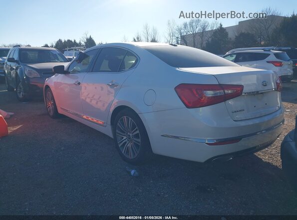 KNALN4D7XG5221483 2016 KIA CADENZA Белый Задняя левая четверть