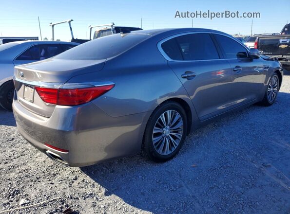 KNALU4D33G6032149 2016 KIA K900 Коричневый Задняя правая четверть