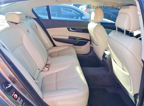 KNALU4D33G6032149 2016 KIA K900 Коричневый Вид задних сидений