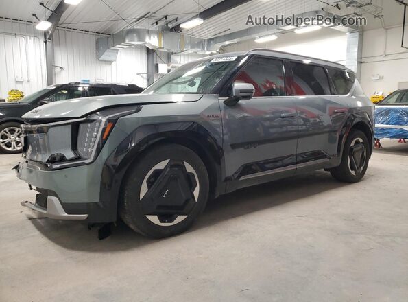 KNDADFS51R6049383 2024 KIA EV9 Gray Przód lewy