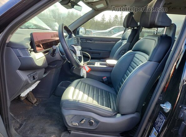 KNDADFS5XS6059223 2025 KIA EV9 Black Widok wnętrza z przodu