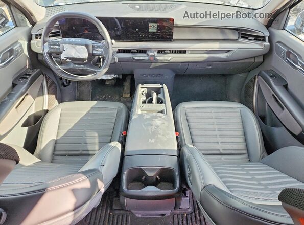 KNDADFS5XS6059223 2025 KIA EV9 Black Widok deski rozdzielczej