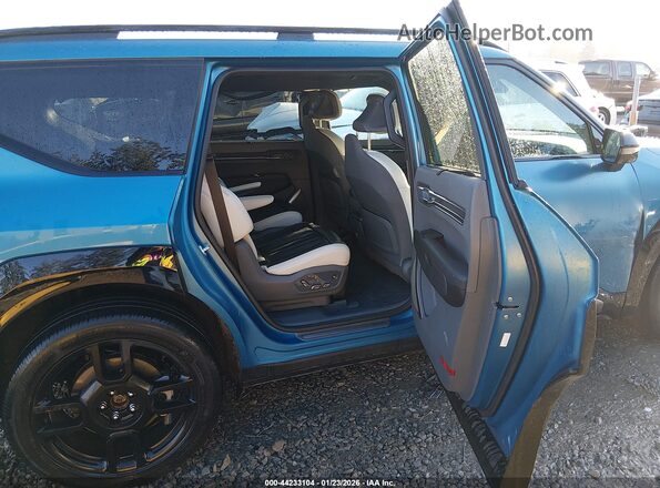 KNDAEFS57R6019785 2024 KIA EV9 Синий Вид наклейки с VIN-кодом