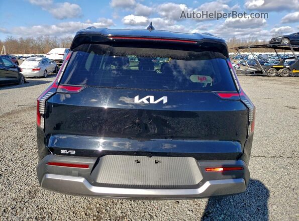 KNDAFFS53R6023281 2024 KIA EV9 Black Widok z tyłu