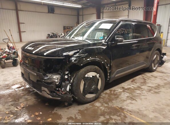 KNDAFFS58R6036396 2024 KIA EV9 Black Vista tres cuartos delantera izquierda