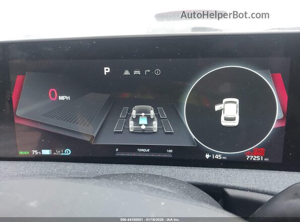 KNDC3DLC6N5044998 2022 KIA EV6 Красный Вид задних сидений