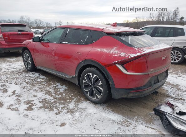 KNDC3DLC6N5044998 2022 KIA EV6 Красный Задняя левая четверть
