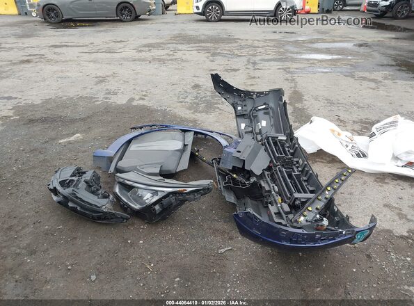 KNDC4DLC4N5031941 2022 KIA EV6 Blue Սարքավորումների վահանակի տեսք