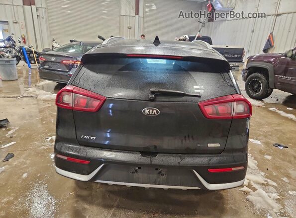 KNDCB3LC0J5203487 2018 KIA NIRO Черный Вид сзади