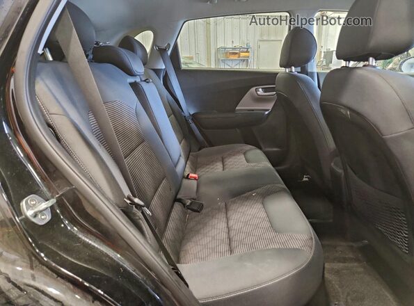 KNDCB3LC0J5203487 2018 KIA NIRO Черный Вид задних сидений
