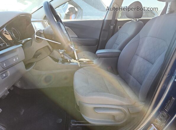 KNDCB3LC2L5439089 2020 KIA NIRO Синий Вид салона спереди