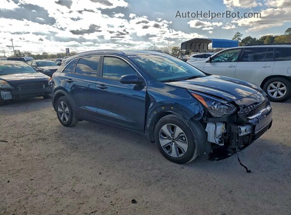 KNDCB3LC2M5479030 2021 KIA NIRO Blue Delantero derecho