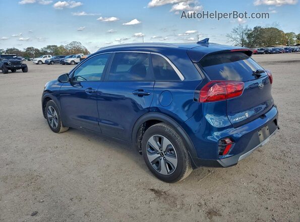 KNDCB3LC2M5479030 2021 KIA NIRO Blue Trasero izquierdo