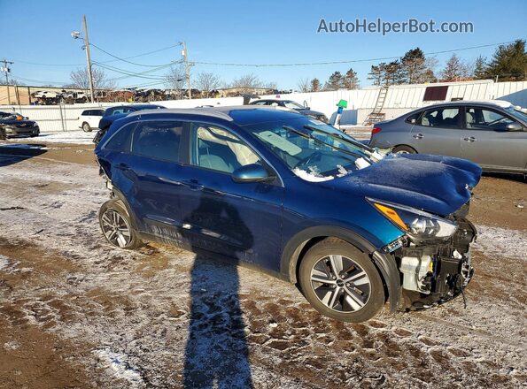 KNDCB3LC2N5498744 2022 KIA NIRO Blue Przód prawy