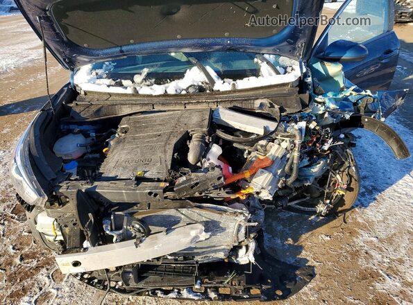 KNDCB3LC2N5498744 2022 KIA NIRO Blue Widok wnętrza z tyłu
